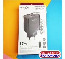 СЗУ VIXION L7M 2.1A+microUSB кабель 