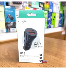 АЗУ Зарядка VIXION U25 Quick Charger 3.0 black