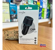 Автомобильное зарядное устройство VIXION U7 Fast Charger 38W black