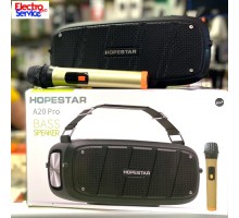 портативная колонка HOPESTAR A20 PRO c беспроводной микрофон. Караоке  100W