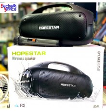 колонка HOPESTAR A50 + беспроводной караоке микрофон.  80W