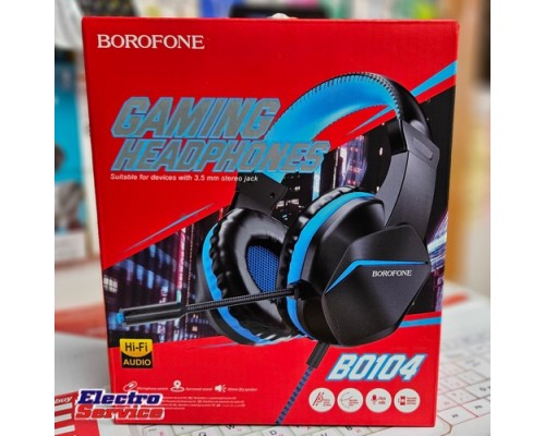  Игровые наушники Borofone BO104 микрофоном  