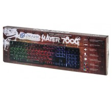 Клавиатура игровая Oklick 780G SLAYER  RGB подсветка