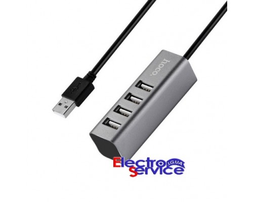  USB разветвитель  (USB HUB)  HOCO HB-1 grey  