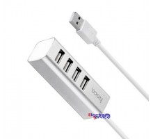 USB концентратор  (USB HUB)  HOCO HB-1 silver