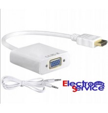 Переходник  HDMI  - VGA  + Звук 3,5