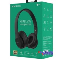 Беспроводные Наушники BOROFONE BO4 BT 5.0 (чёрные) Bluetooth