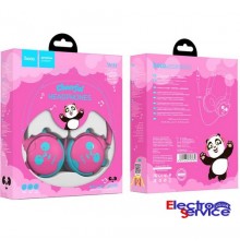 Наушники детские  HOCO W31 PANDA (Pink)