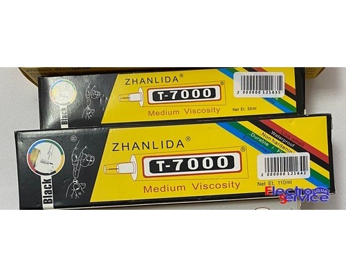  Клей герметик для проклейки тачскринов ZHANLIDA T7000 black 50ml ORIG  