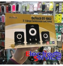 Колонки с сабвуфером  2.1 DeTech DT-1062 акустическая система 