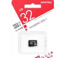 Карта памяти MicroSD 32 Gb Класс 10 Smart Buy UHS-1